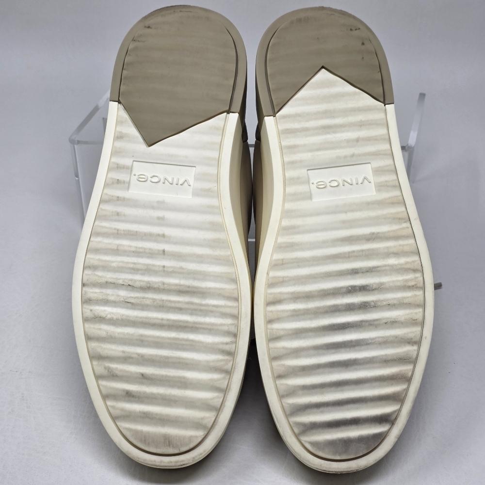 Vince Bensley Women's Platform Leather Lace-Up Sneaker Size 7.5 Pre-owned - Picture 10 of 11
